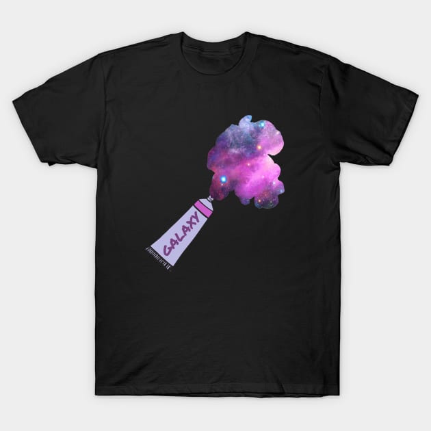 Galactic Art T-Shirt by Dreanpitch